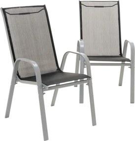 Zestaw ogrodowy 5-częściowy, stół ze szkłem, 4 krzesła