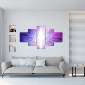 Abstrakcyjny obraz - Kobieta (125x70 cm)