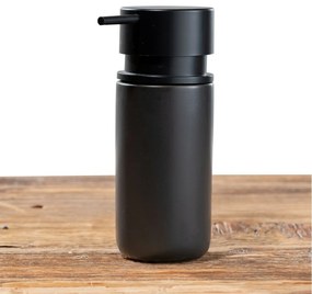 Wenko Ceramiczny dozownik mydła Silo 250 ml, czarny