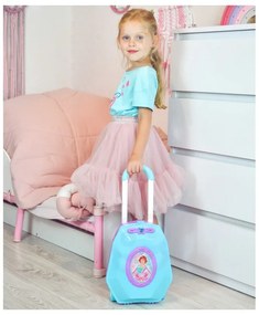 Woopie toaletka dla dziewczynki 2w1 salon piękności w walizce