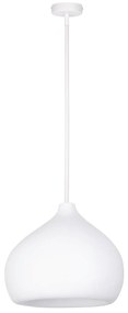 Lampa wisząca MAURO Sigma M 32cm, kolor biały– organic design w stylu Gaudiego