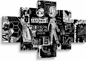 Obraz - Graffiti (125x70 cm)