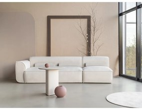 Biały szezlong modułowy (lewostronny) Flex Felix – Miuform