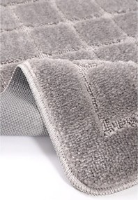 Szare dywaniki łazienkowe zestaw 2 szt. 50x80 cm Kareli – Foutastic