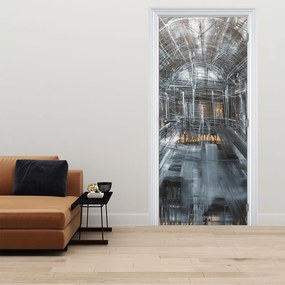 Fototapeta na drzwi - Wnętrze starego budynku (95x205cm)
