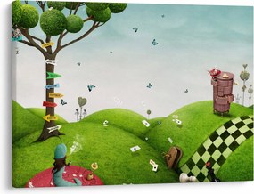 Obraz wspaniałego krajobrazu (70x50 cm)