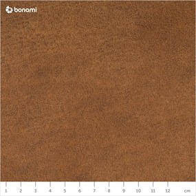 Jasnobrązowa sofa ze sztucznej skóry Scandic Rate