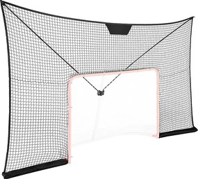 Sieć Zatrzymująca SucceBuy Bramki Hokejowej Sieć Celu Sportowego Hokeja Ulicznego na Wolnym Powietrzu 30 x 18cm