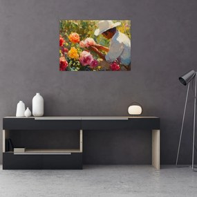 Obraz - Ogrodnik (70x50 cm)