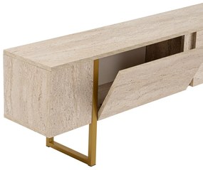 Stolik TV Serenity trawertyn