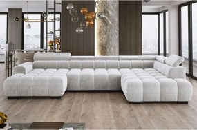 Narożnik BULL XL Prawostronny z elektryczną funkcją regulacji tkanina Eden 17 WERSAL