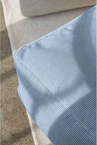 Jasnoniebieski sztruksowy puf Keno – noo.ma