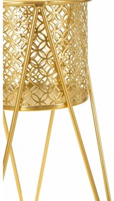 Metalowe kwietniki 2 szt. ø 20 cm (wysokość 46 cm) Nat – Mauro Ferretti