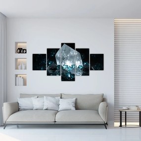 Obraz kryształu (125x70 cm)