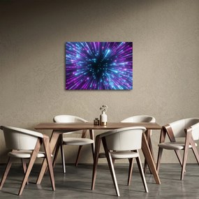 Obraz - Neonowa przestrzeń (70x50 cm)