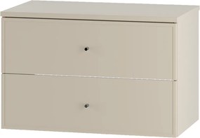 Kaszmirowy Zestaw do Łazienki 80cm Szafka z Blatem Marco