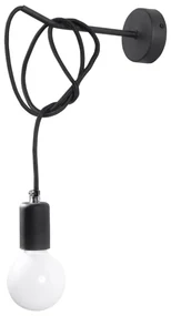 Kinkiet EDISON czarny SOLLUX  LIGHTING
