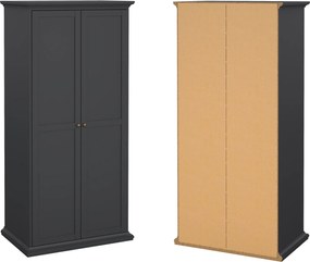 Dwudrzwiowa szafa Paris 2 kolor szary