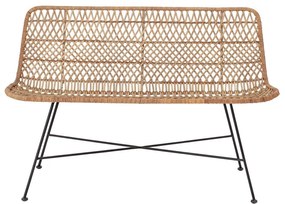 Sofa w naturalnym kolorze 120 cm Hallie − Bloomingville