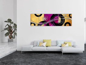 Obraz abstrakcji (170x50 cm)