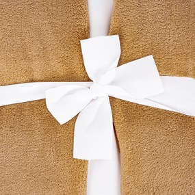 4Home Koc z barankiem brązowy, 150 x 200 cm