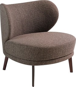 Fotel obrotowy z brązowej tkaniny 5079 ANGEL CERDA