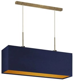Lampa wisząca do jadalni na złotym stelażu - EX411-Davo - 5 kolorów