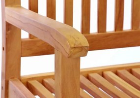 Ławka ogrodowa 3-osobowa 180 cm drewniana