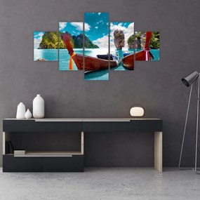 Obraz- Raj na ziemi (125x70 cm)