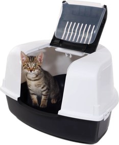 Kuweta dla kota narożna, 58 x 47 x 38 cm