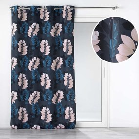 Ciemnoniebieska zasłona 140x260 cm Belline – douceur d'intérieur