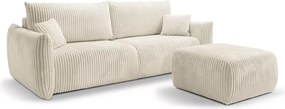 Being – stylowa pufa z zaokrąglonymi kształtami i możliwością personalizacji materiału