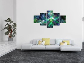 Obraz - Abstrakcyjne kształty geometryczne (125x70 cm)