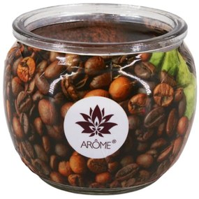 Arome Świeczka zapachowa w szkle Coffee Bean, 90 g