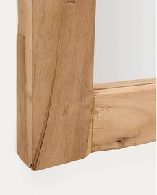 Lustro z drewnianą ramą ścienne 50x120 cm Maden – Kave Home