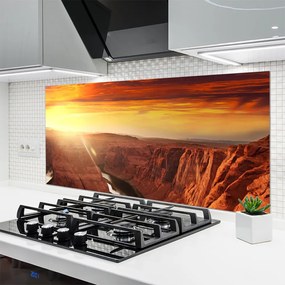 Szkło do Kuchni na Ścianę Majestatyczny Wielki Kanion