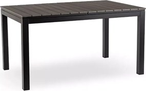 Stół ogrodowy rozkładany Lorini metalowy taras loft