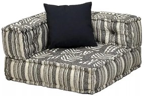 Dwuosobowa sofa modułowa w paski Zeno 3S