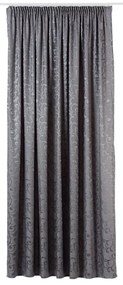 Szara zasłona żakardowa 210x245 cm Glory – Mendola Fabrics