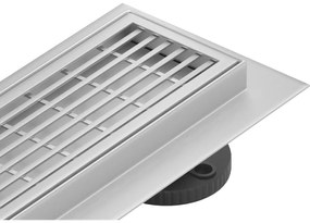 Mexen Flat 360° M33 odpływ liniowy obrotowy 80 cm, inox - 1033080-40