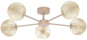 Pięcioramienna lampa sufitowa E7-T63