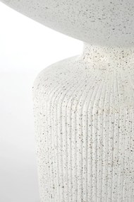 Stolik kawowy Sintro 54 cm - białe lastryko