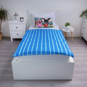 Bawełniana pościel dziecięca do łóżeczka 100x135 cm Bing Bunny "Tower" – Jerry Fabrics