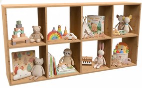 Komorowy regał na zabawki dąb artisan D8-M69