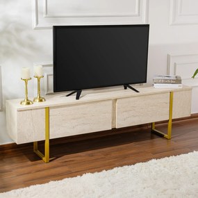 Stolik TV Serenity trawertyn