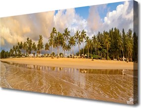 Zdjęcie na płótnie Złocisty Brzeg Morza