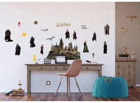 Dekoracja samoprzylepna Harry Potter Hogwart, 65 x85 cm