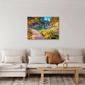 Obraz - Jeziora Plitwickie, Chorwacja (70x50 cm)