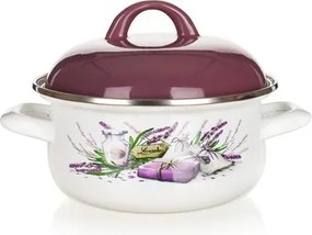 Banquet LAWENDA garnek emaliowany 18 cm, śred. 18 cm