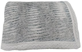 Szary koc z materiału sherpa 150x200 cm Marble – My House